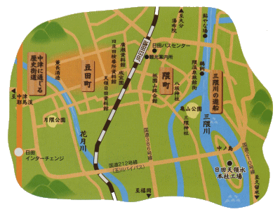 日田市地図